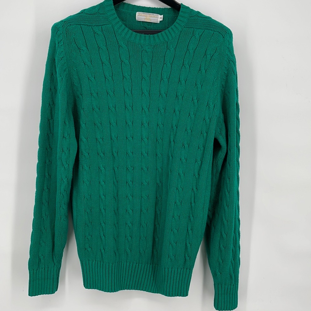 Archie Brown & Son Bermuda 100% Cotton Crew Neck Pullover Sweater Size L/42